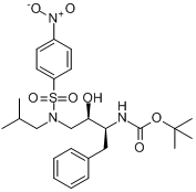 [(1S,2R)-1-苄基-2-羥基-3-[異丁基[（4-硝基苯基）磺醯]氨基]丙基]氨基甲酸叔丁酯