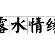 露水情緣 露水情緣