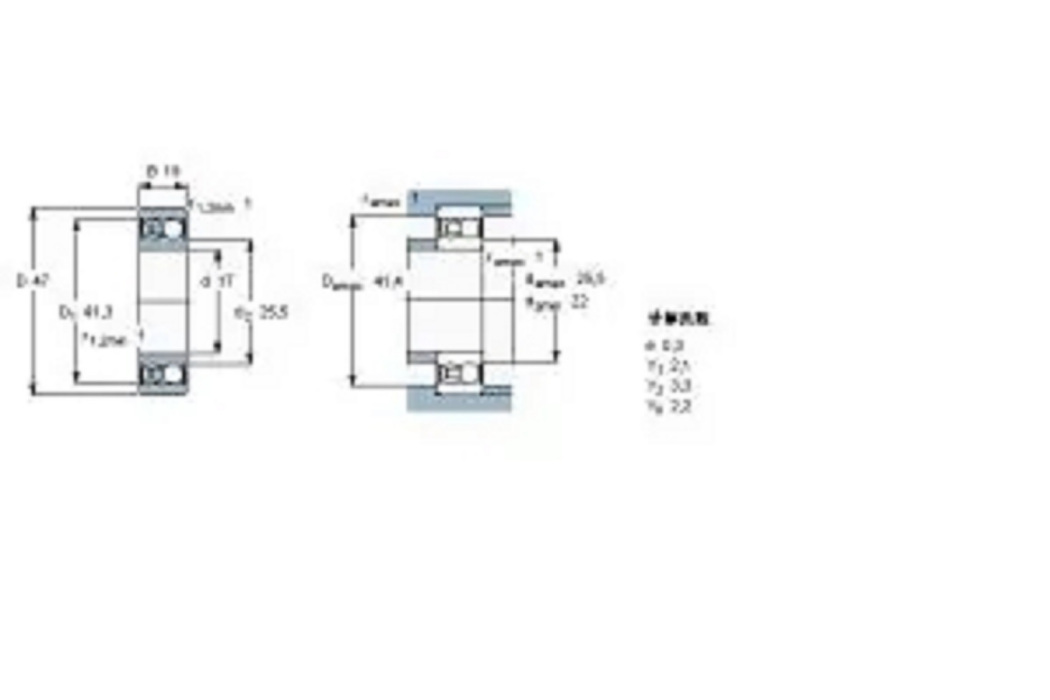 SKF 2303E-2RS1TN9-W64軸承