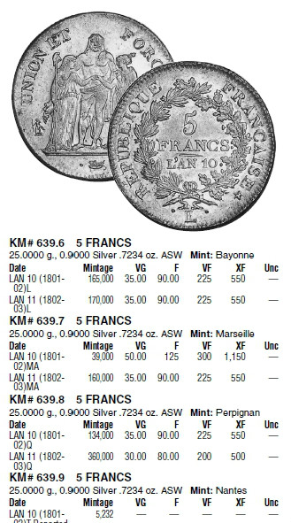 法國大力神銀幣