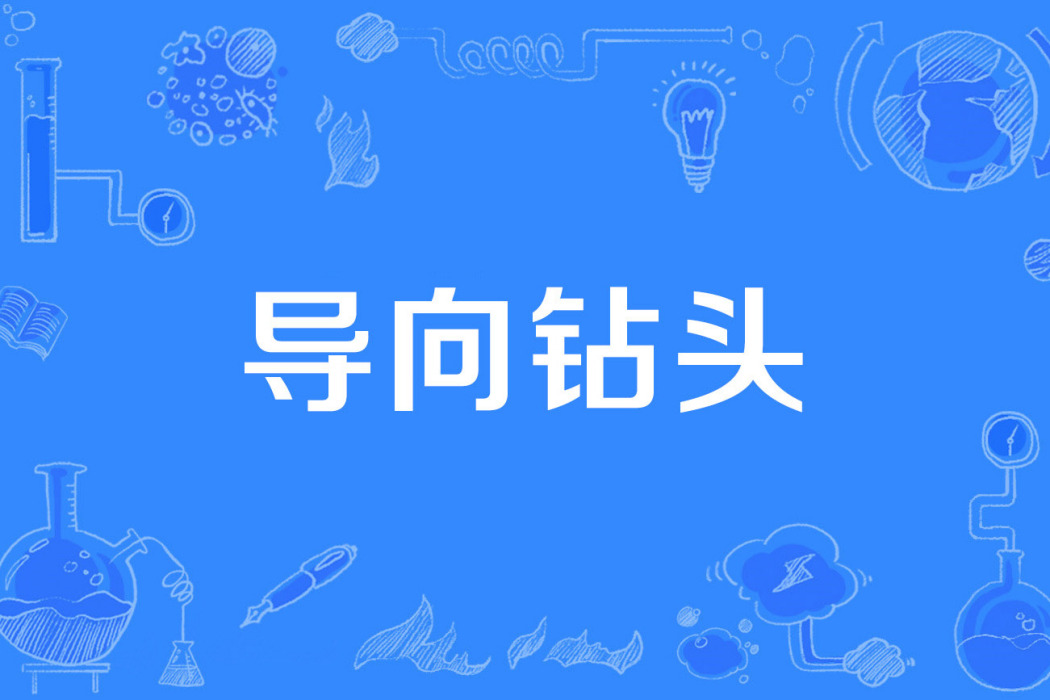 導向鑽頭 導向鑽頭