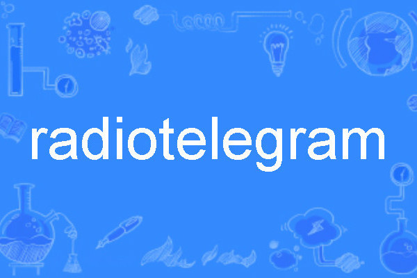 radiotelegram radiotelegram