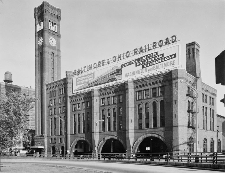 1963年7月大中央車站主樓北面觀