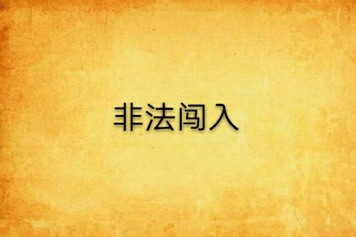 非法闖入 非法闖入