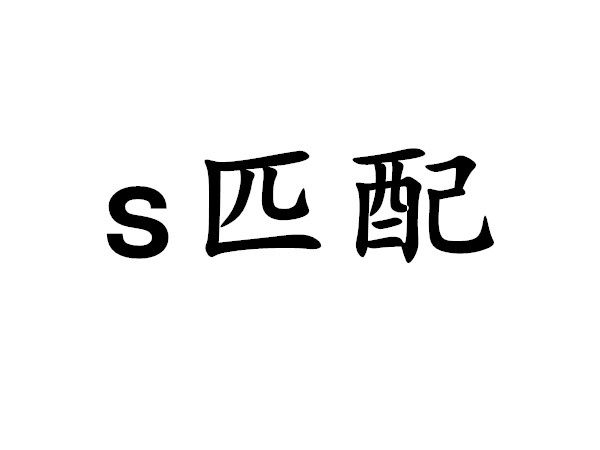 s匹配 s匹配