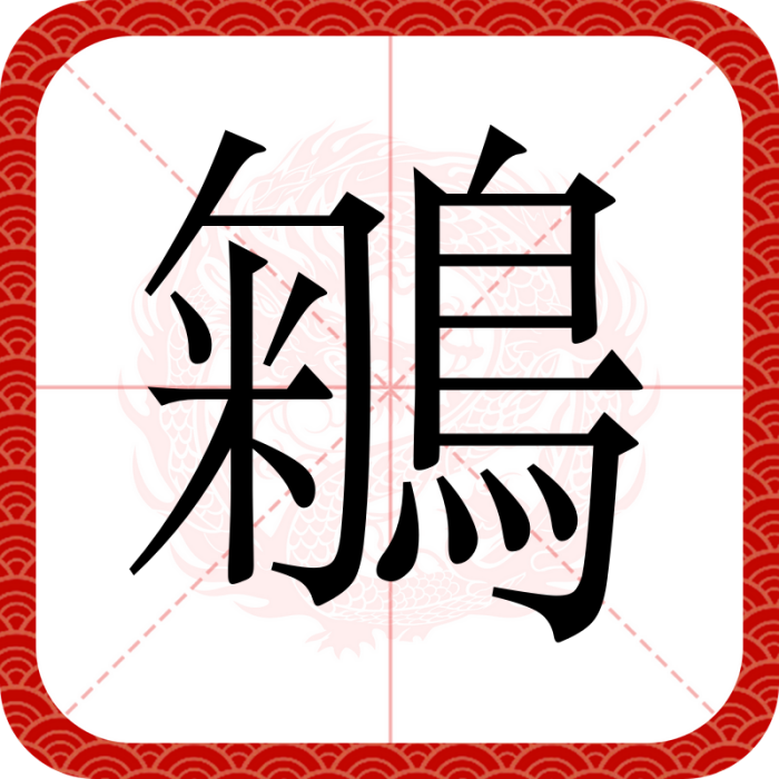鵴 鵴