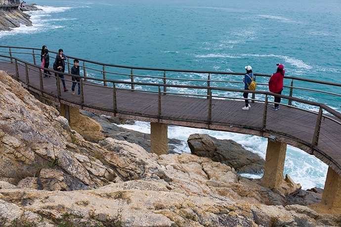 大梅沙海濱棧道