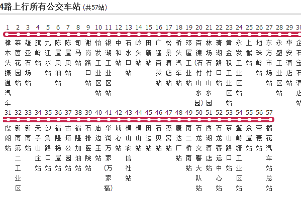 東莞公交84路 東莞公交84路