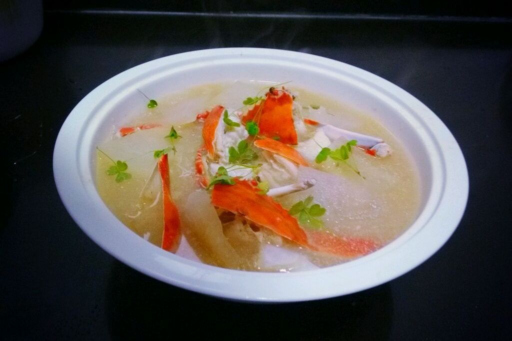蟹蓉莧湯 蟹蓉莧湯
