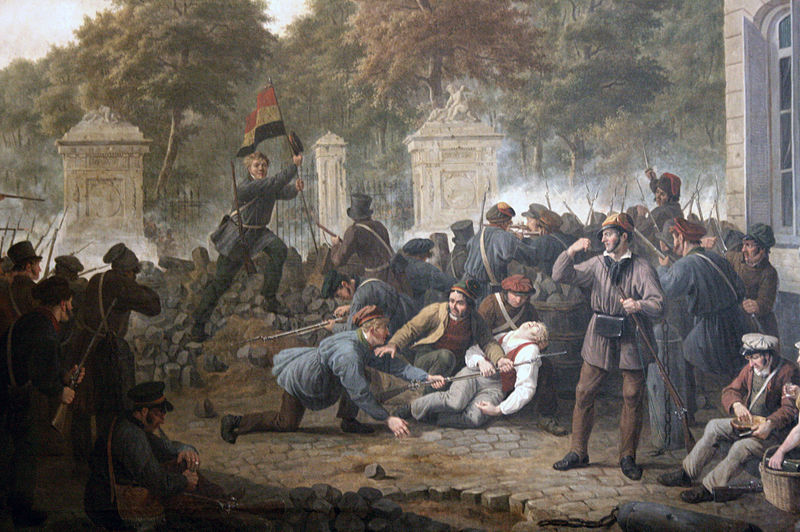 比利時反政府武裝在布魯塞爾(1830年)