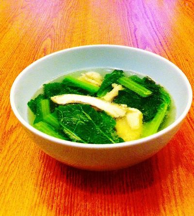 春菜魚片湯 春菜魚片湯