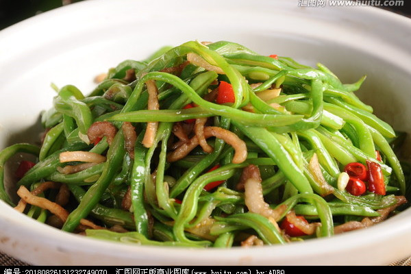 醬肉扁豆絲 醬肉扁豆絲