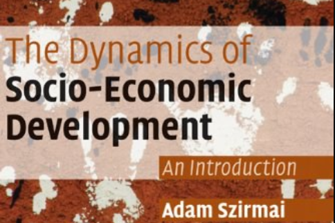 The Dynamics of Socio-Economic Development The Dynamics of Socio-Economic Development