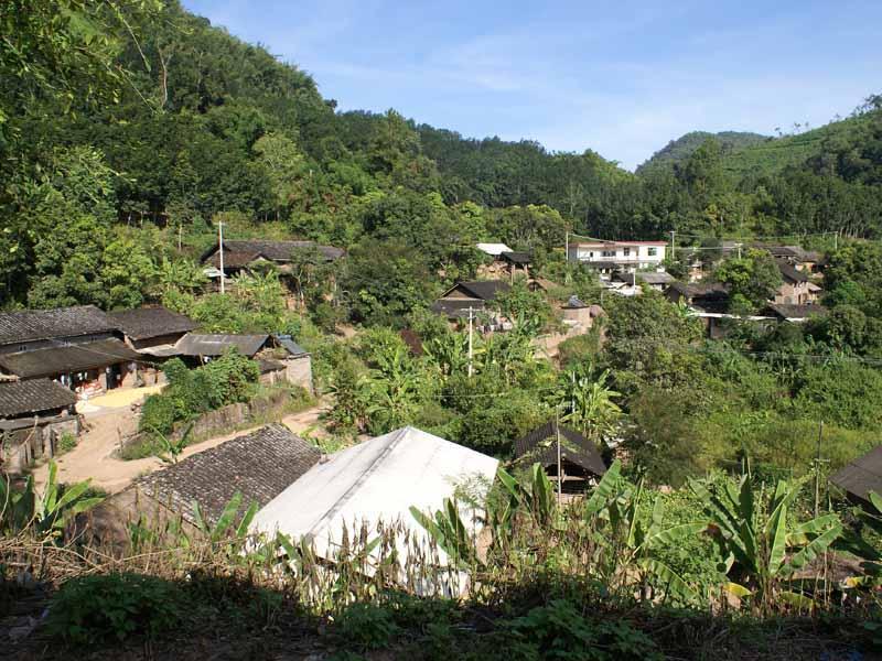 跳壩河村 跳壩河村