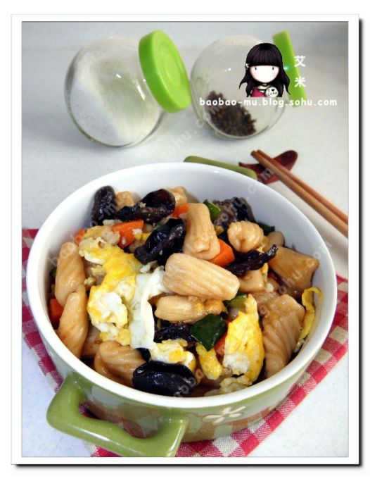 雜菜炒麻食 雜菜炒麻食