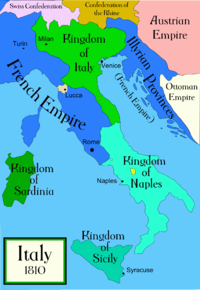 博阿爾內任總督時的義大利王國（Kingdom of Italy）