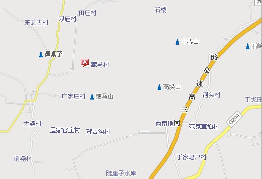 上藏馬村地理位置