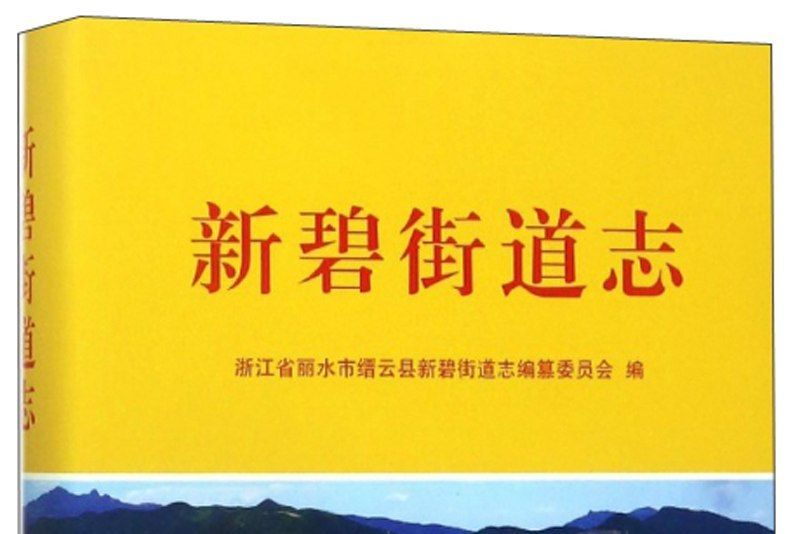 新碧街道志 新碧街道志