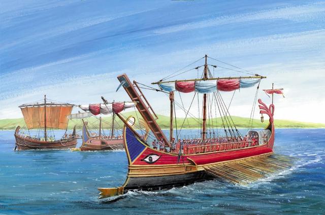 海權優勢讓羅馬軍隊能隨意增援任何戰場
