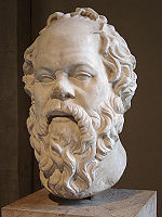 蘇格拉底，古希臘哲學家，亦參與了此場大戰