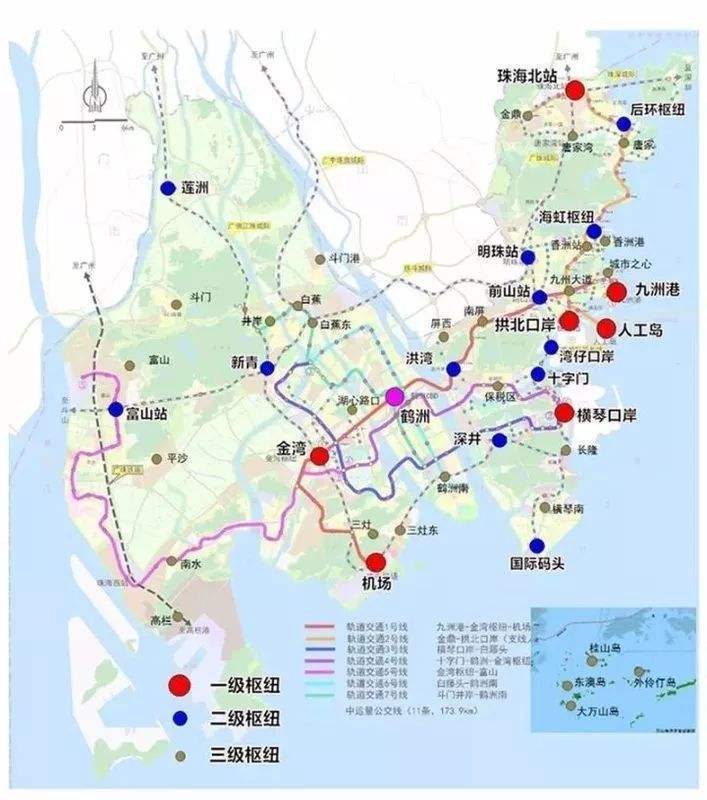 珠海捷運規劃圖