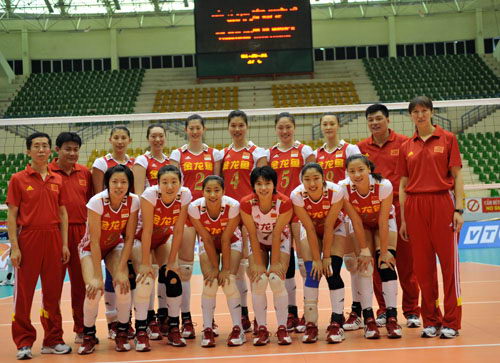 2009年亞洲女排錦標賽中國隊陣容