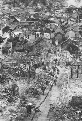 1938年9月7日攻入固始縣城的日軍