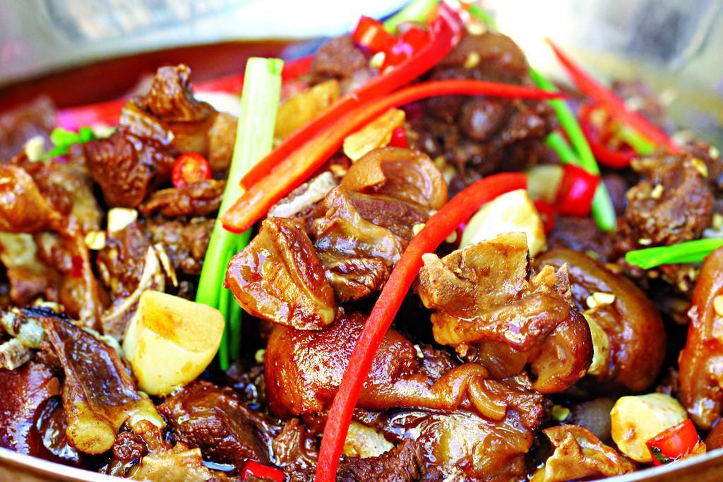 炒狗肉絲 炒狗肉絲