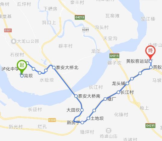 瀘州公交323路 瀘州公交323路