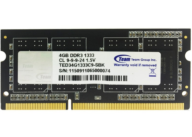 Team 8GB DDR3 1600(TED38G1600C11-SBK) Team 8GB DDR3 1600(TED38G1600C11-SBK)