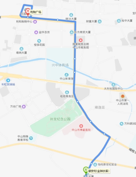 中山公交031路 中山公交031路