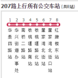 成都公交207路 成都公交207路