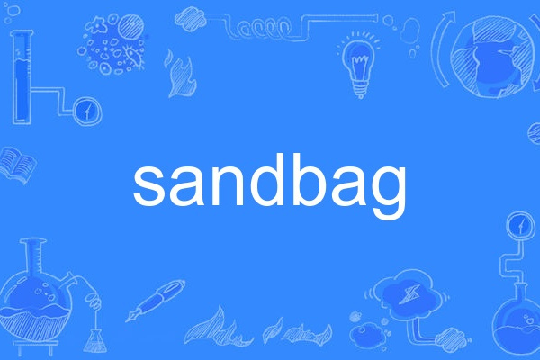 sandbag sandbag