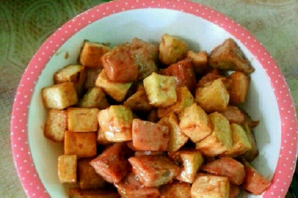 叉燒豆腐泡 叉燒豆腐泡