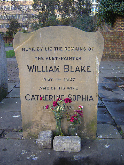 倫敦，布萊克無名墓邊的紀念碑
