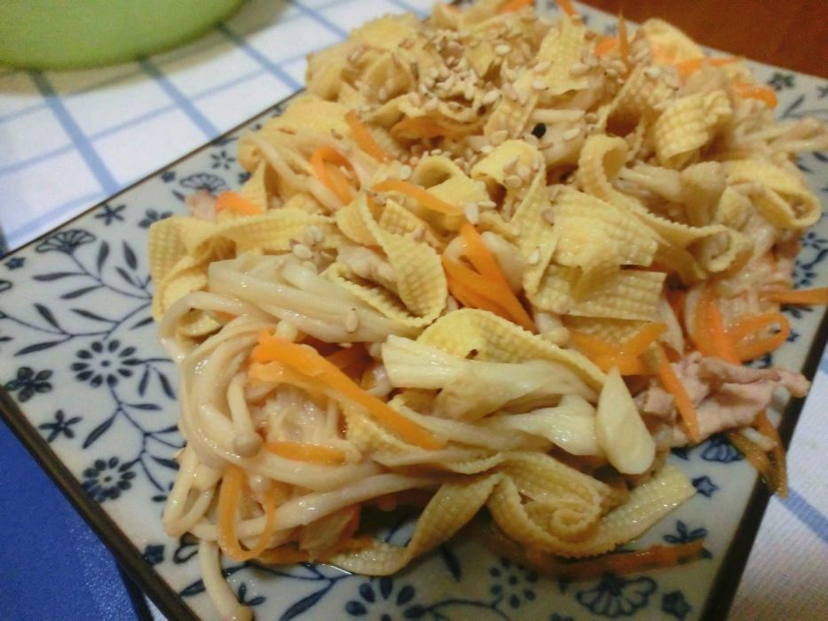清炒鮮三絲 清炒鮮三絲