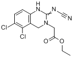 （2-氰基亞氨基-5,6-二氯-1,2,3,4-四氫喹唑啉-3-基）乙酸乙酯