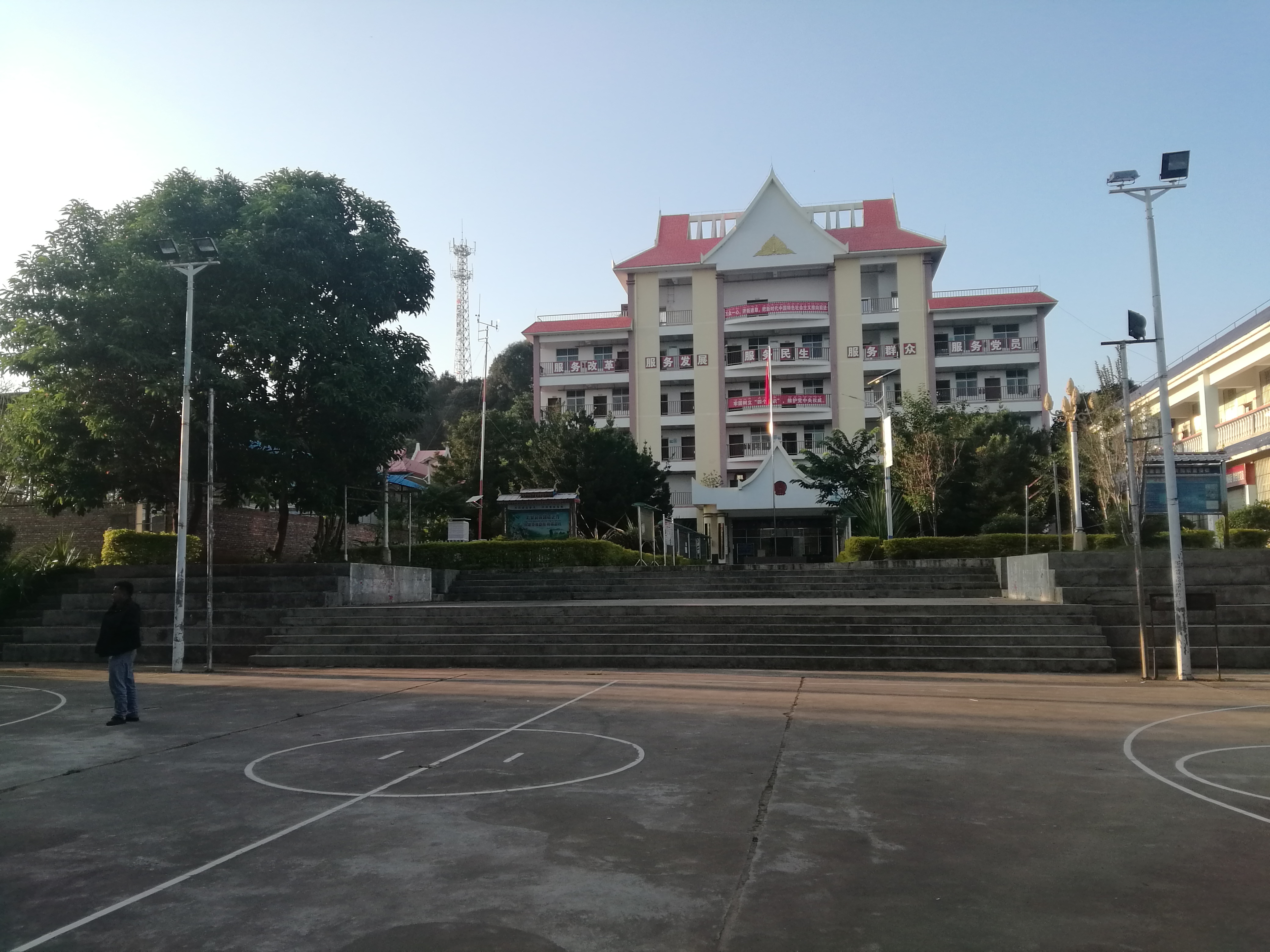2017年11月2日勐旺鄉政府辦公樓