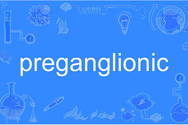preganglionic preganglionic