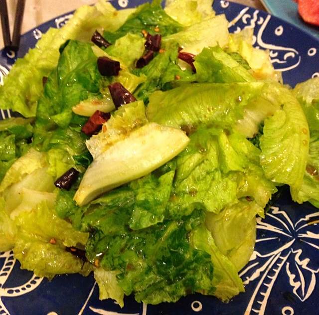 嗆拌生菜 嗆拌生菜
