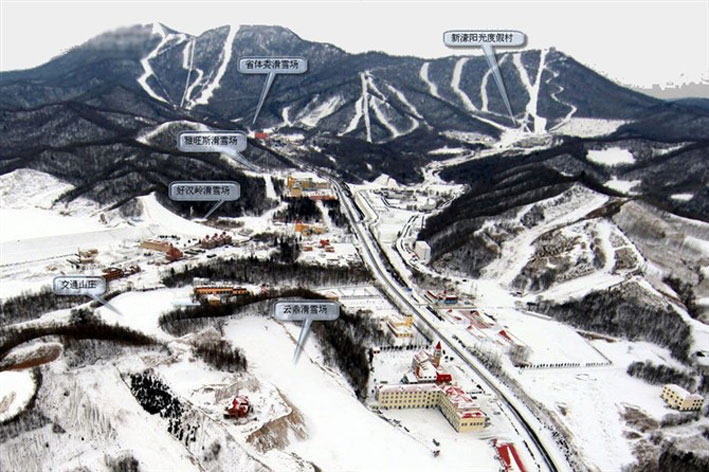 亞布力知名的滑雪地點