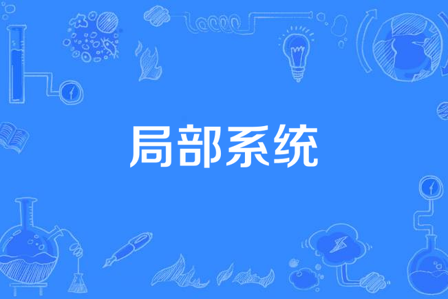 局部系統 局部系統