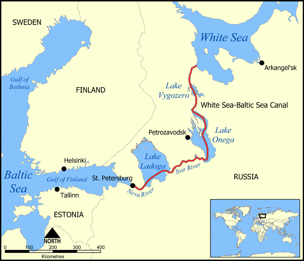 白海-波羅的海運河( 白海—波羅的海運河)
