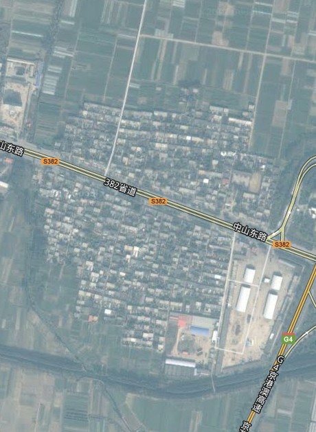 谷歌地圖東關村