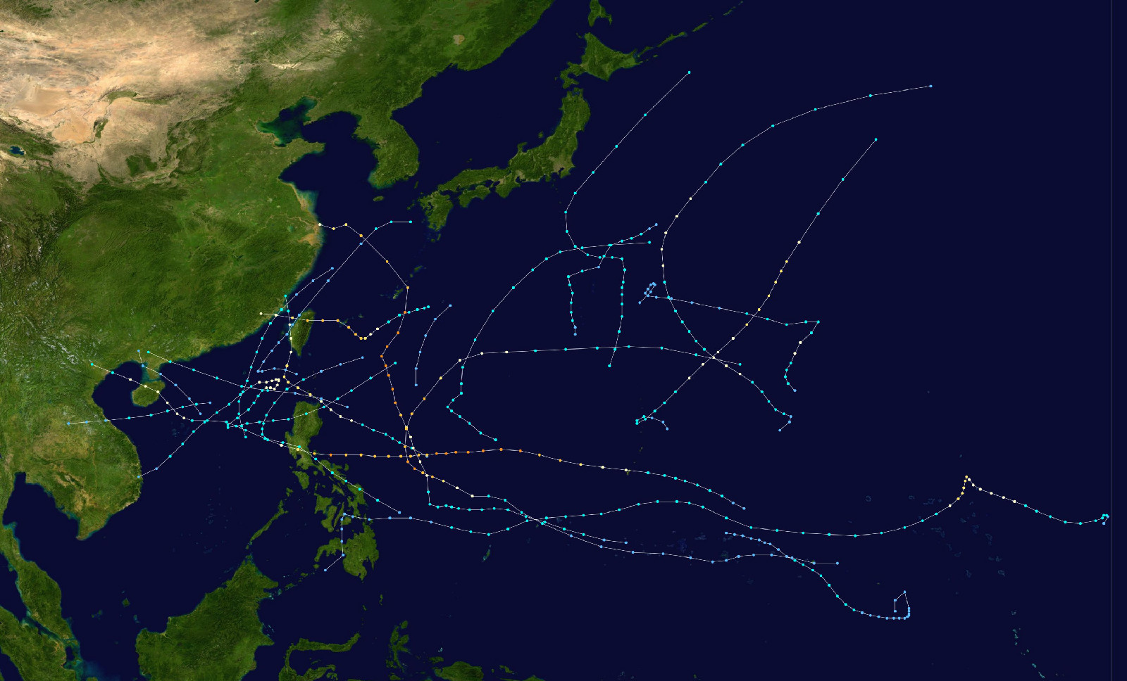 1977年太平洋颱風季