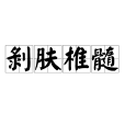 剝膚椎髓 剝膚椎髓