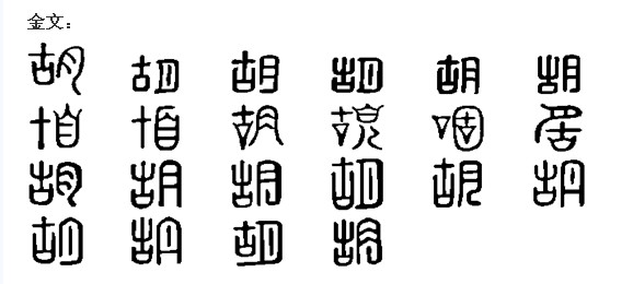 胡(漢語漢字)