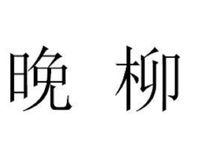 晚柳 晚柳