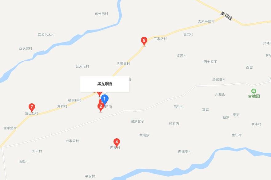 黑龍壩鎮 黑龍壩鎮