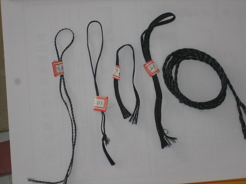 各種編織工藝的碳繩